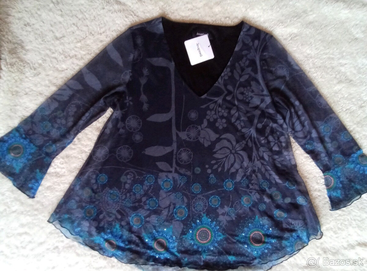 Desigual Dámsky Top Veľkosť XXL - Nový - 2