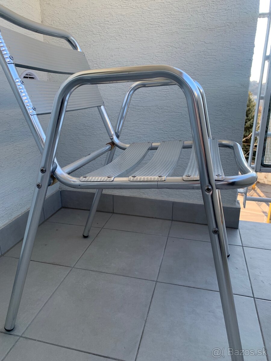 Vonkajšie kovové stoličky - 2