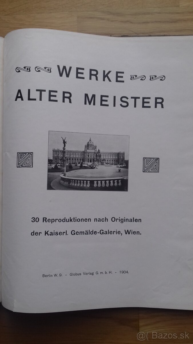 Predám knihy Maľby starých majstrov - 2