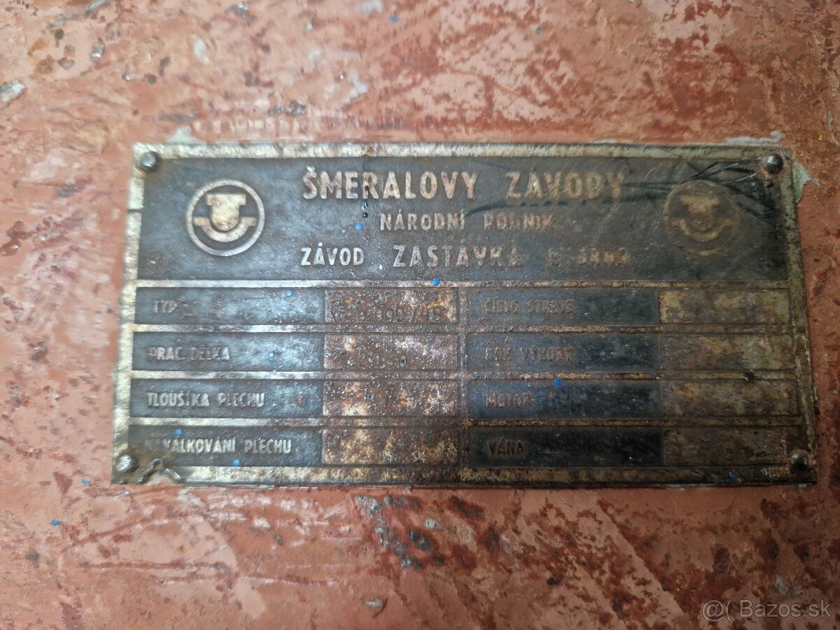 Ohýbačka plechu XOM 2000/4B - 2