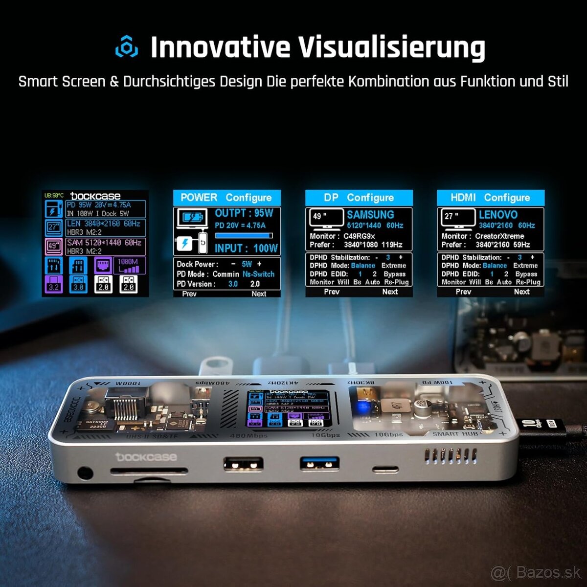 Predam high tech Dockcase USB C hub 10 in 1 - 2