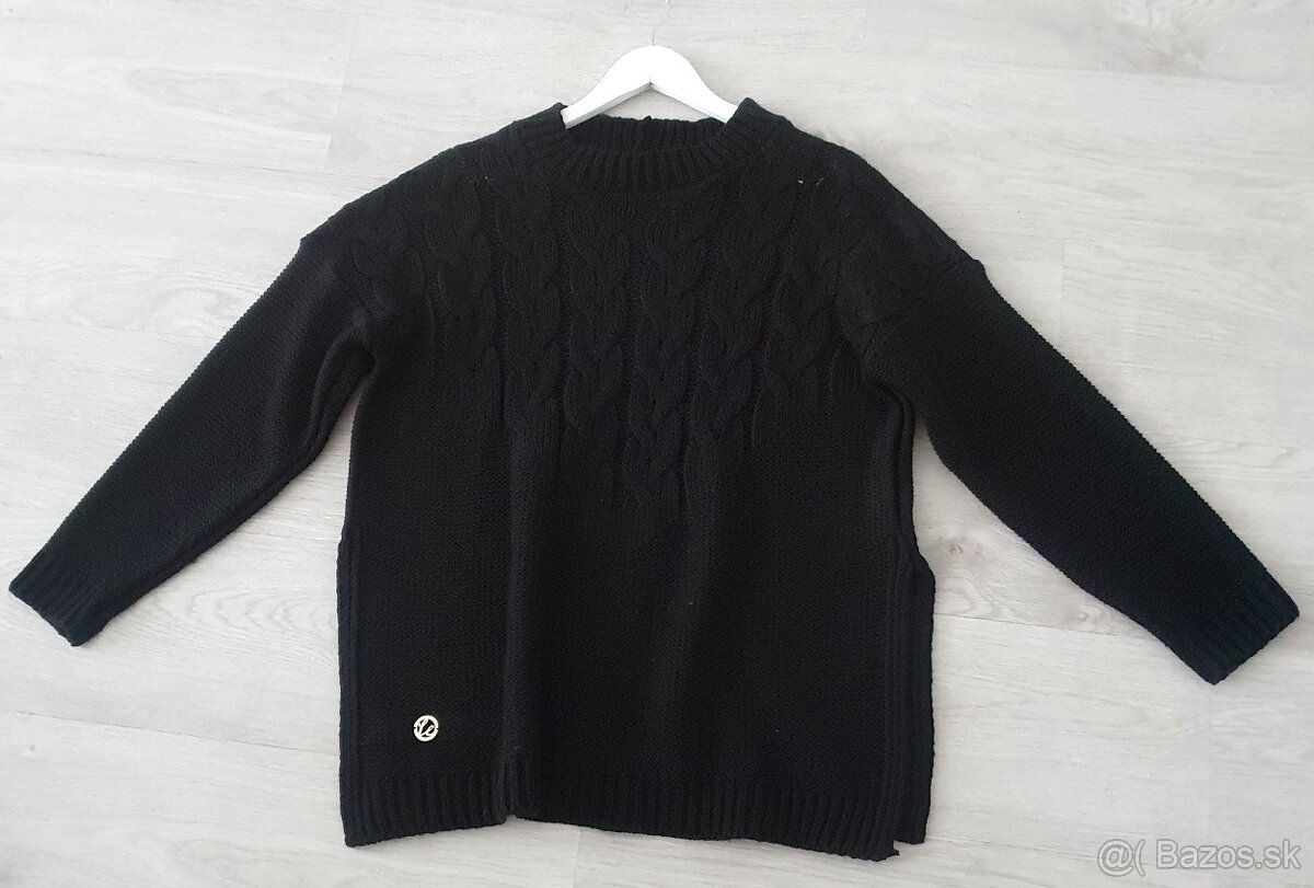 OVERSIZE pulóver LEMONADE s bočnými rázporkami - 2