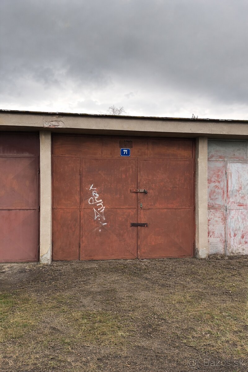 Murovaná garáž Trenčín- pod Juhom - 2