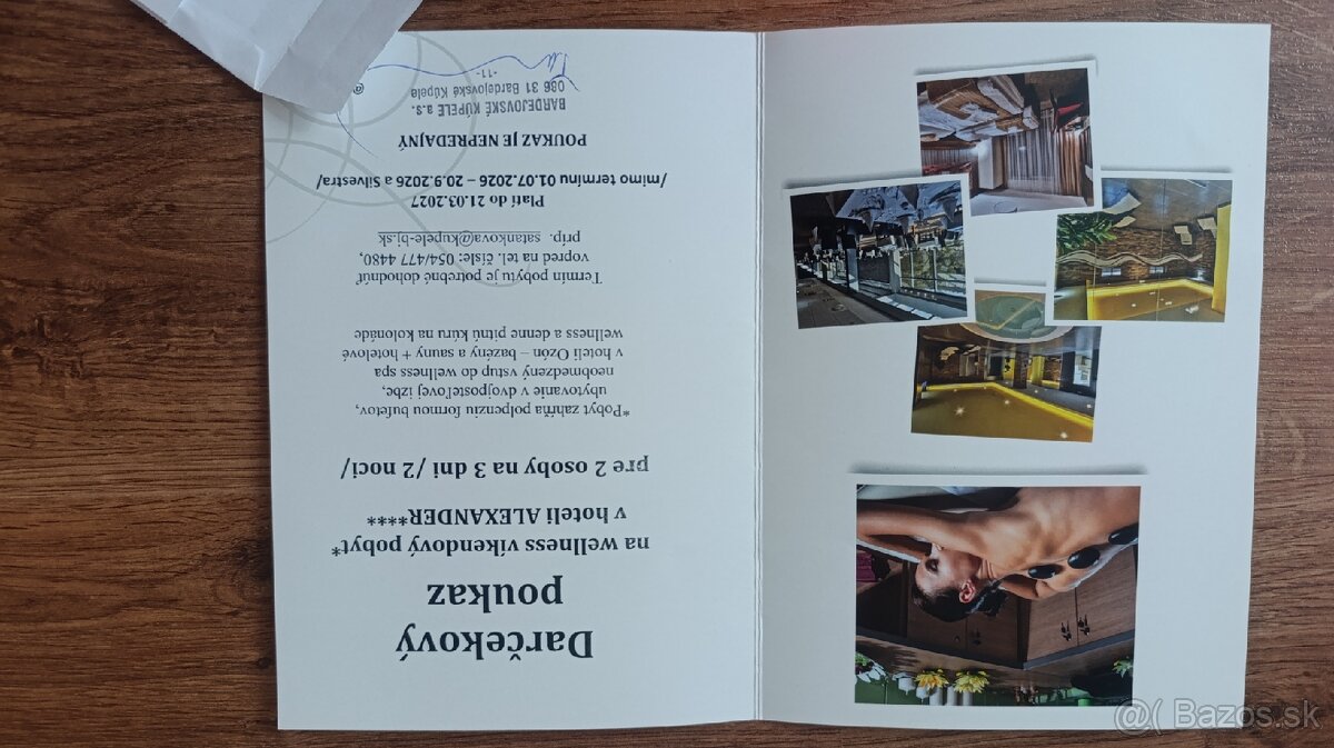 Predám poukaz do Bardejovský kúpeľov - 2