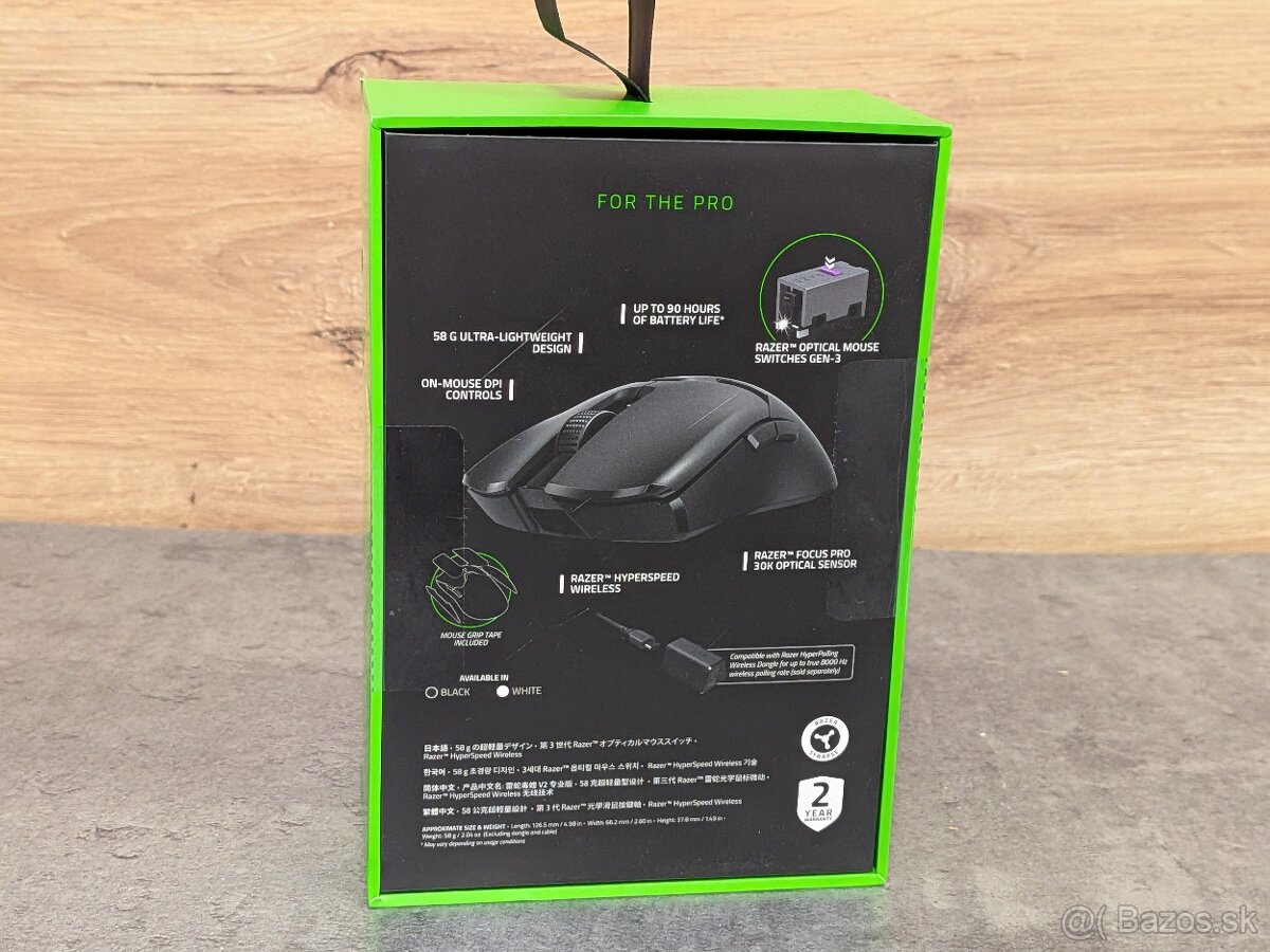 Herná myš Razer Viper V2 Pro – Black - NOVÁ - 2