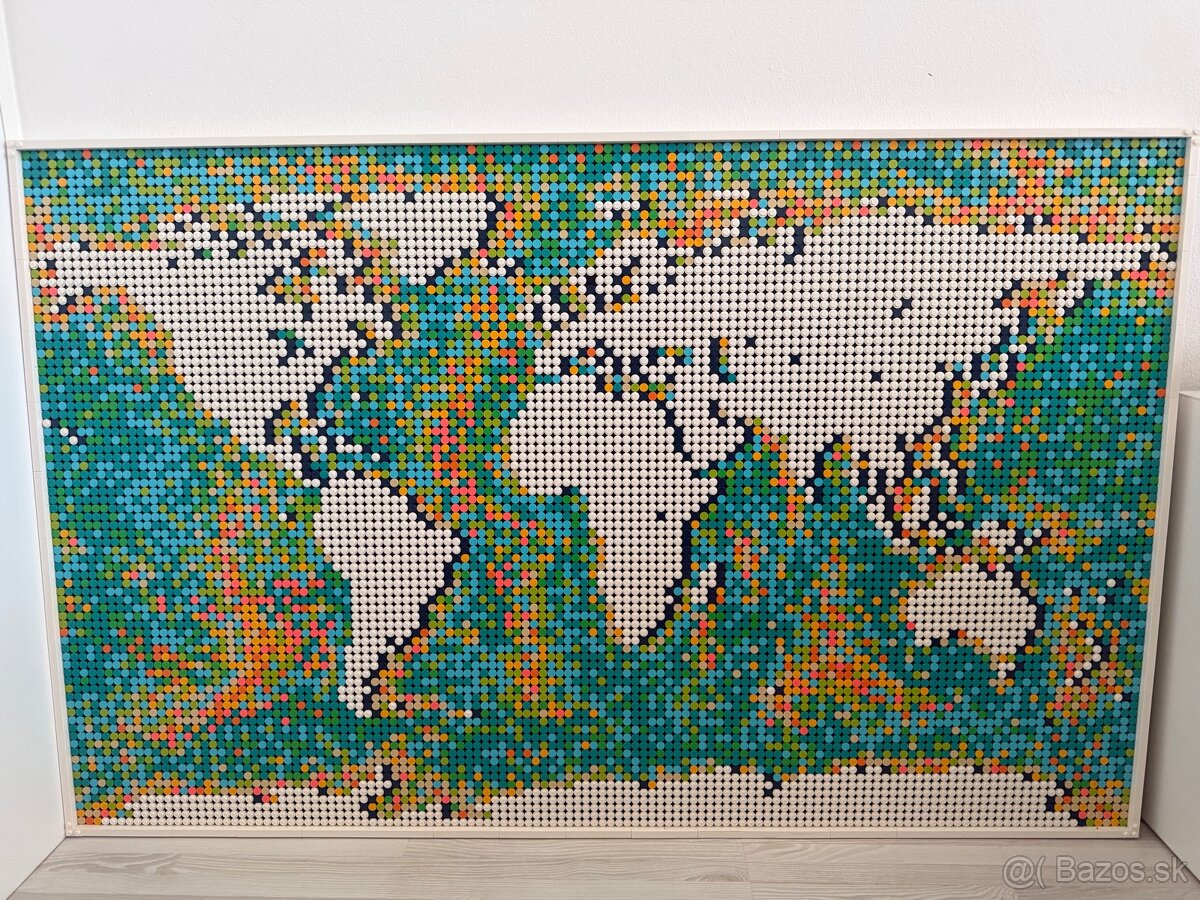 Lego Art Svetová mapa (31203) - 2