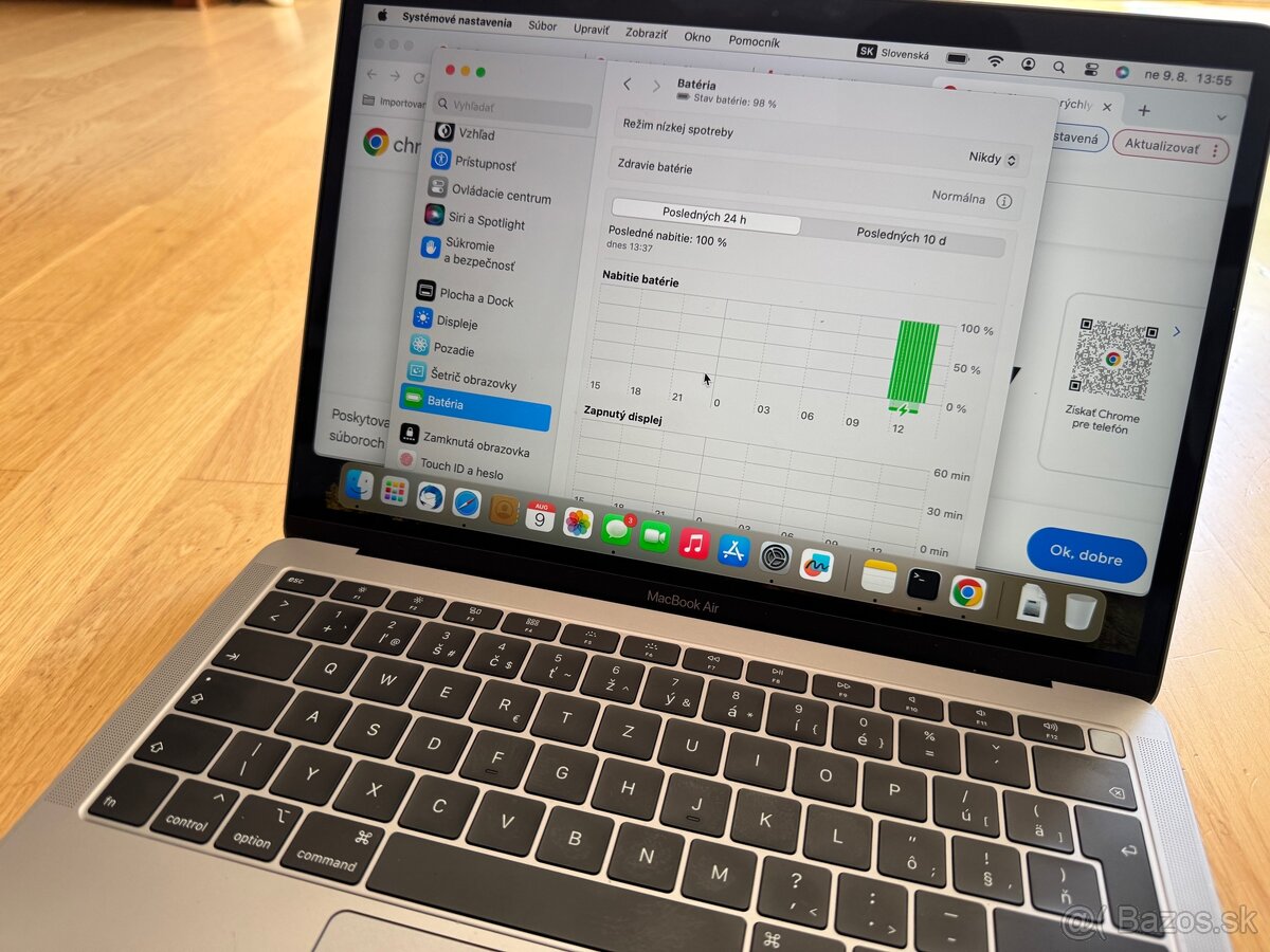 mac book air 2013 100% stav - 2