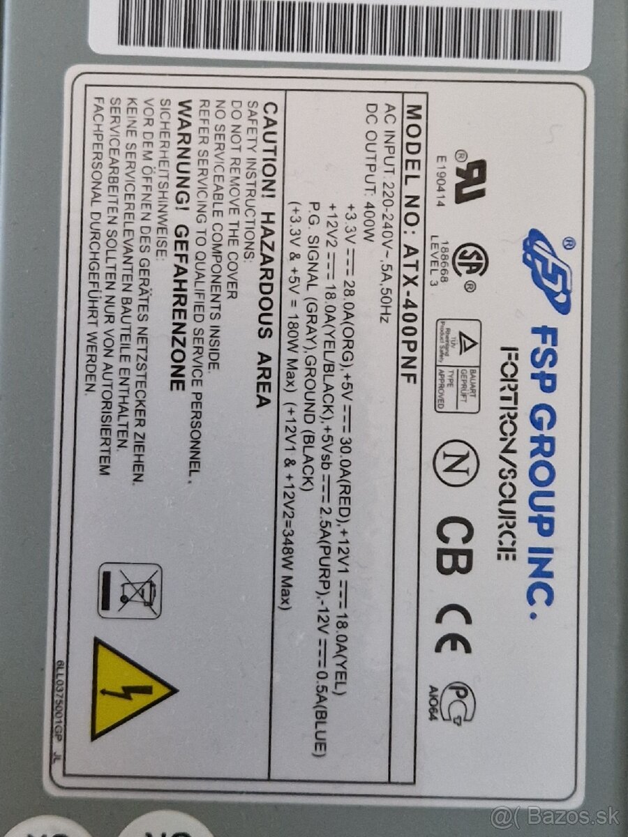 FSB Group / Fortron ATX-400PNF, 400 Watt - 2
