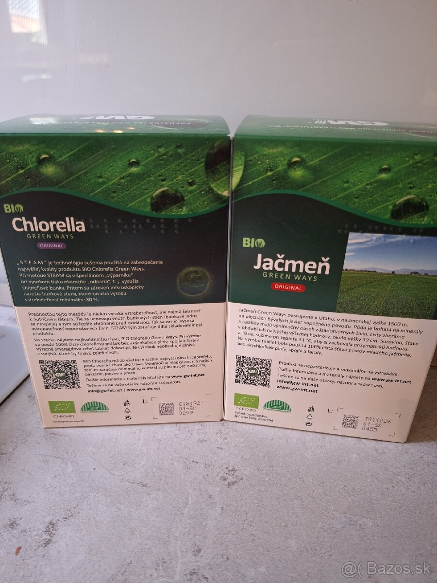 Chlorella a Jačmeň - 2