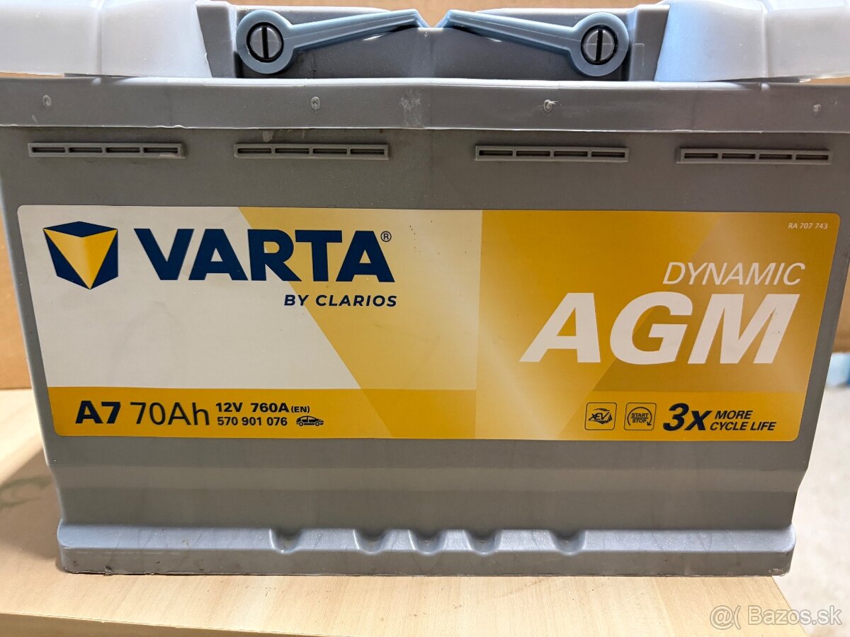 Varta Dynamic AGM 70Ah - 2