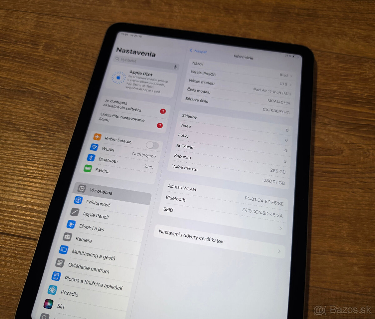 Apple iPad Air 11 m3 256gb - 2