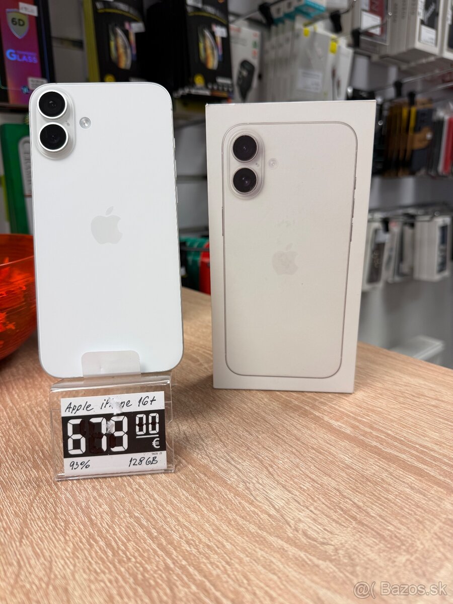 Apple iPhone 16 plus 128gb white - 2