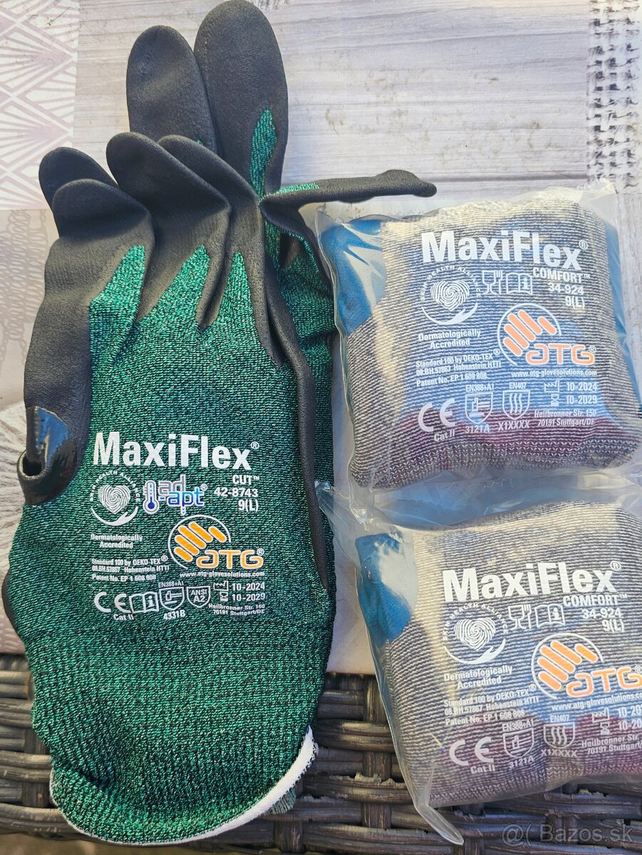 Predám rukavice maxiflex - 2