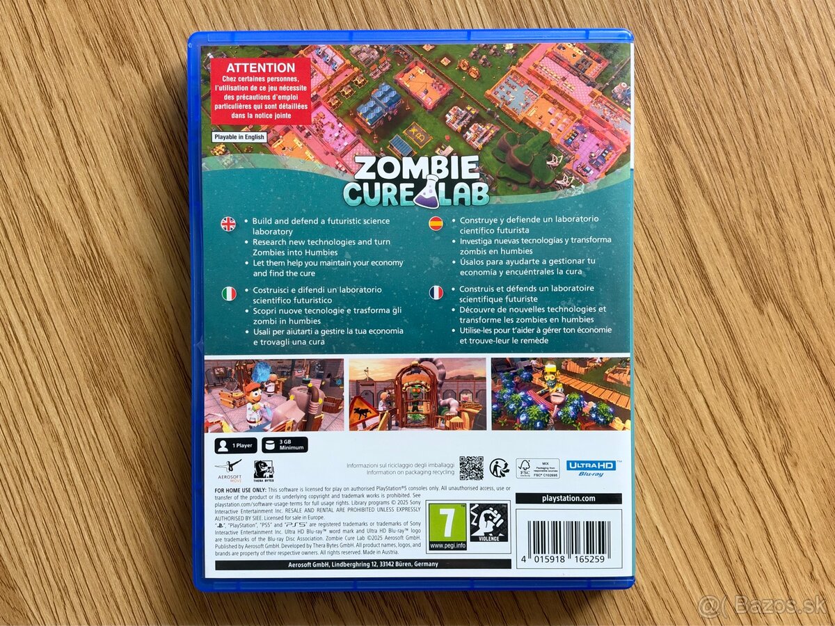 Hra PS5 - Zombie Cure Lab - 2
