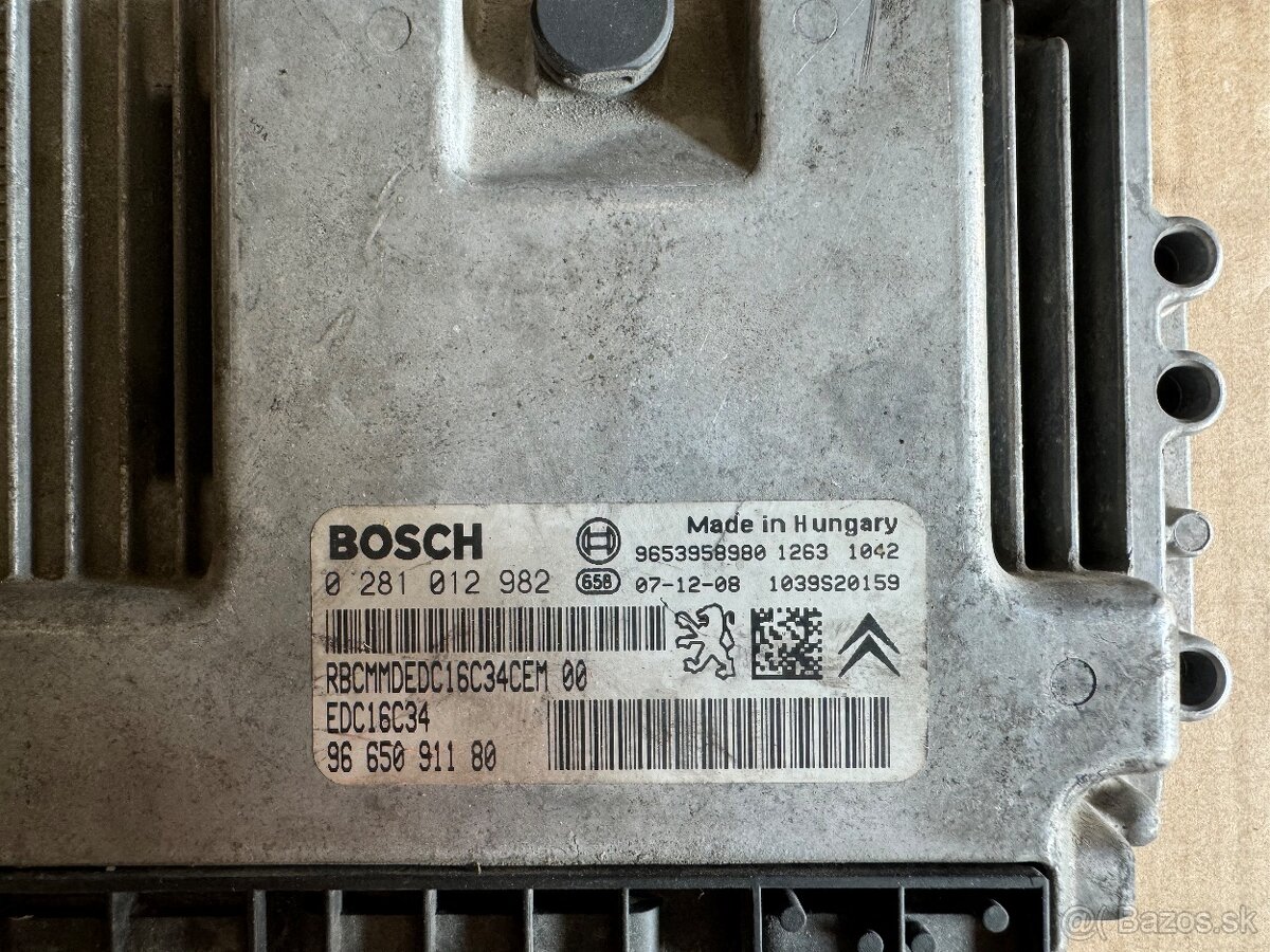 PSA JUMPY EXPERT SCUDO 1.6 HDi Riadiaca Jednotka - 2