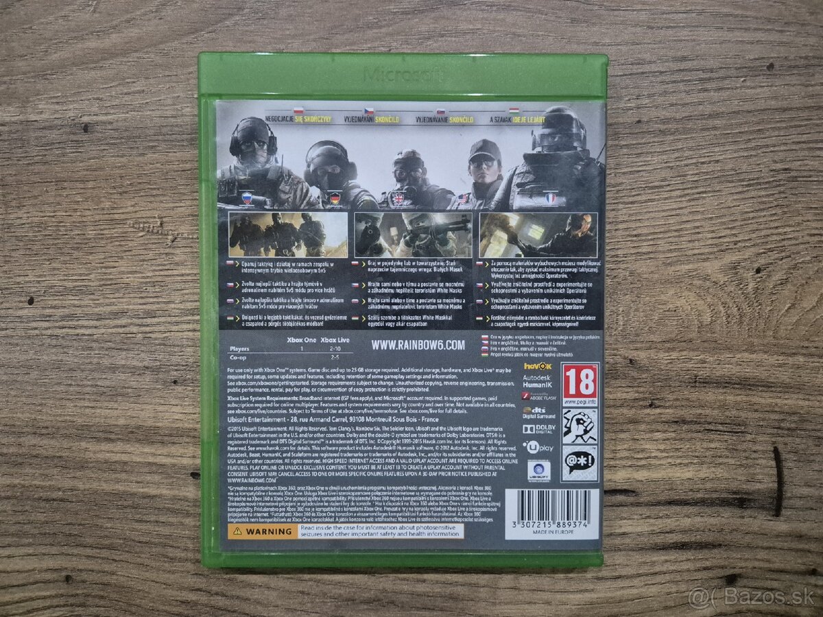 Tom Clancy's Rainbow Six Siege CZ na Xbox One - 2