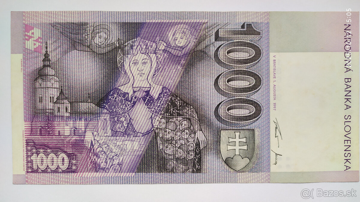 Bankovky 1000 SK a 500 Sk - 2