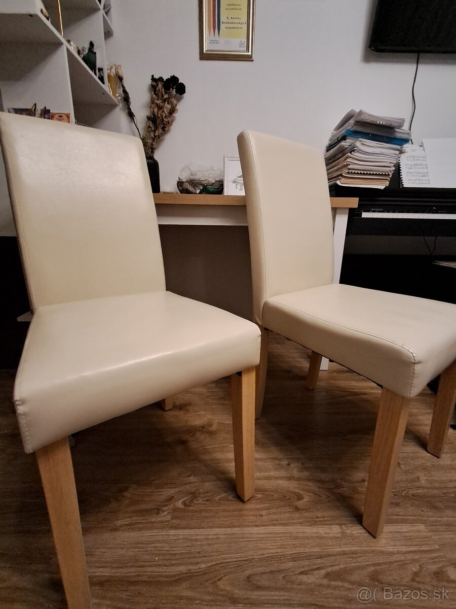 Kožené stoličky Beliani - 2