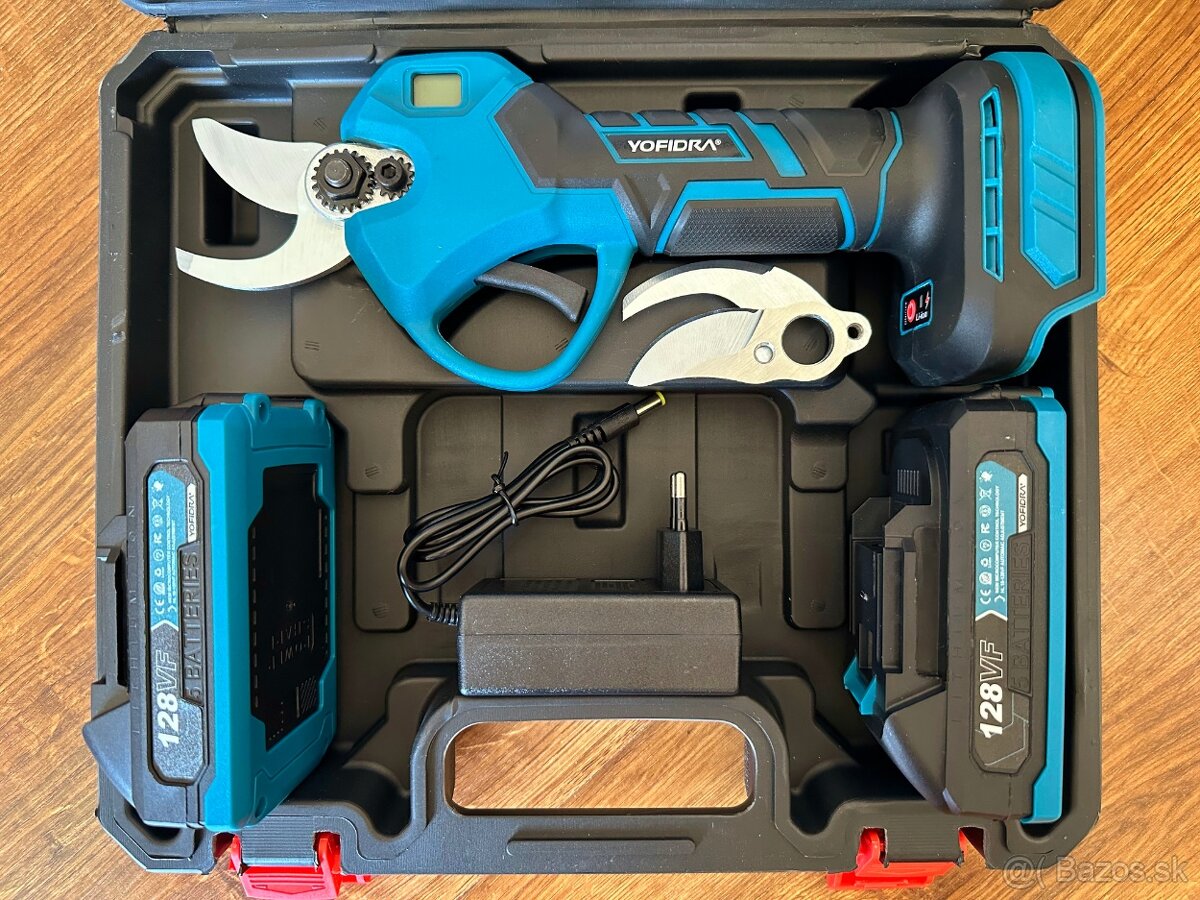 AKU bezuhlíkové záhradné nožnice na konáre 30mm - 2