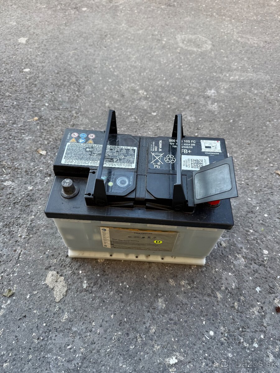 Batéria do auta - Varta 70Ah - 2