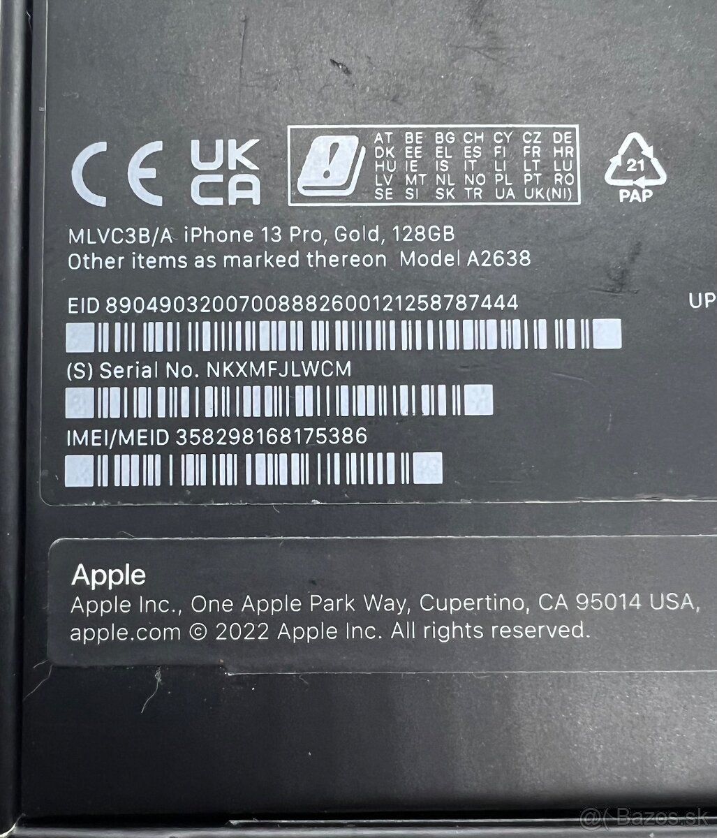 iPhone 13 PRO 128GB GOLD - 2