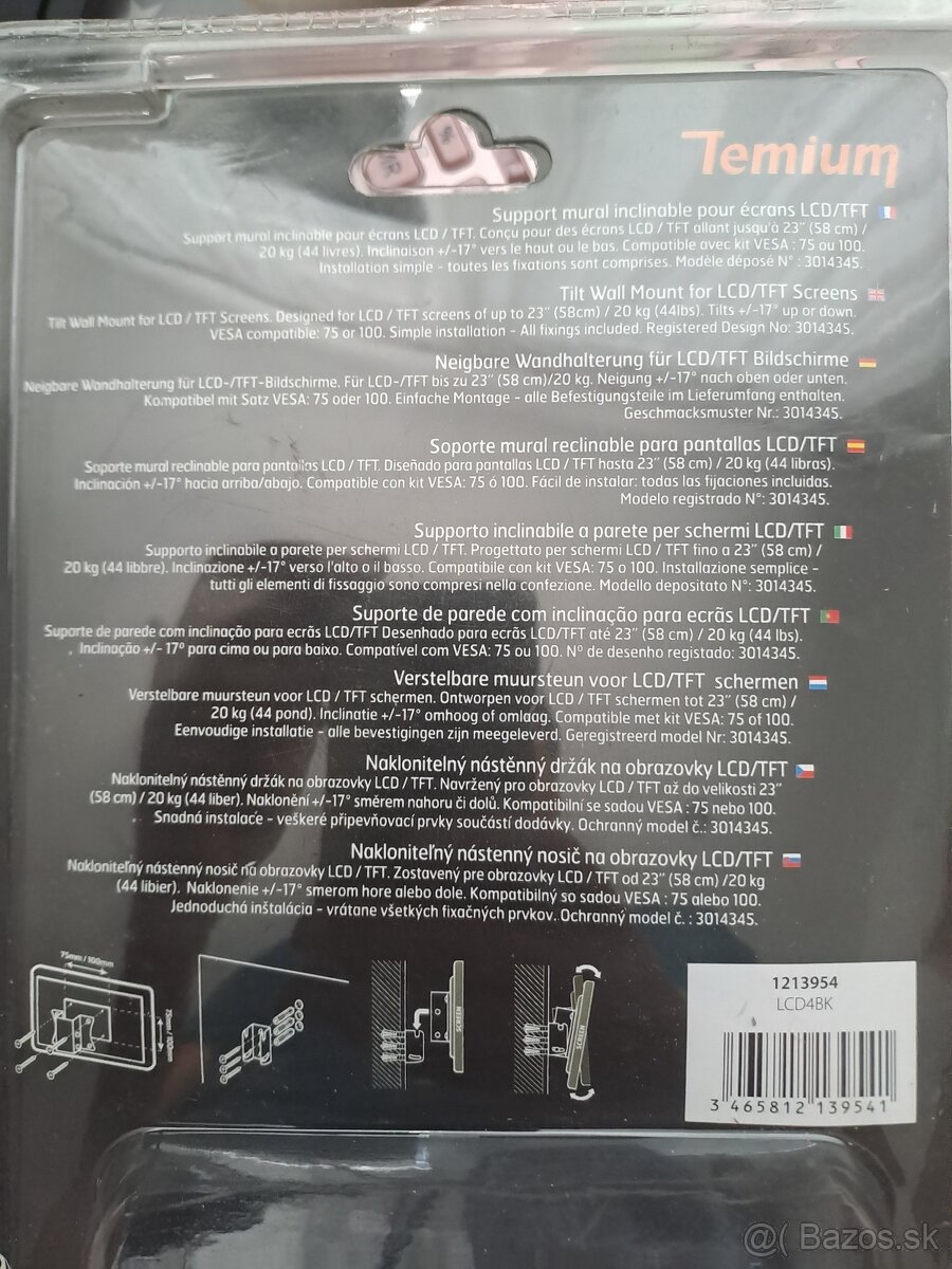 Drziak tv alebo monitor do 58 cm uhlopriecky - 2