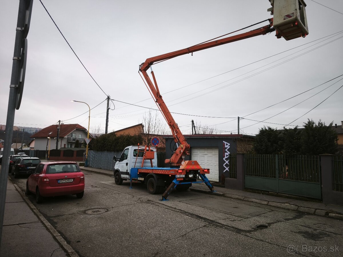 Práce s plošinou MP16 - 2