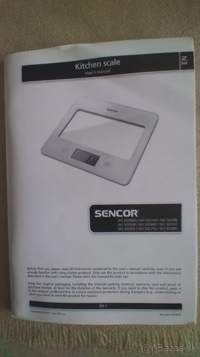 Predám váhy,NOVÉ - 2