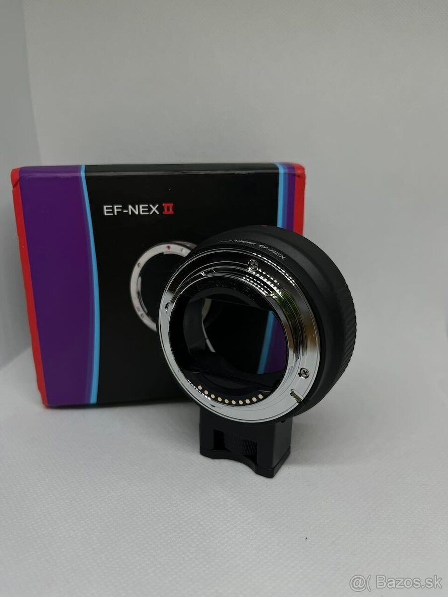 Redukcia Sony e-mount do Canon EF - 2