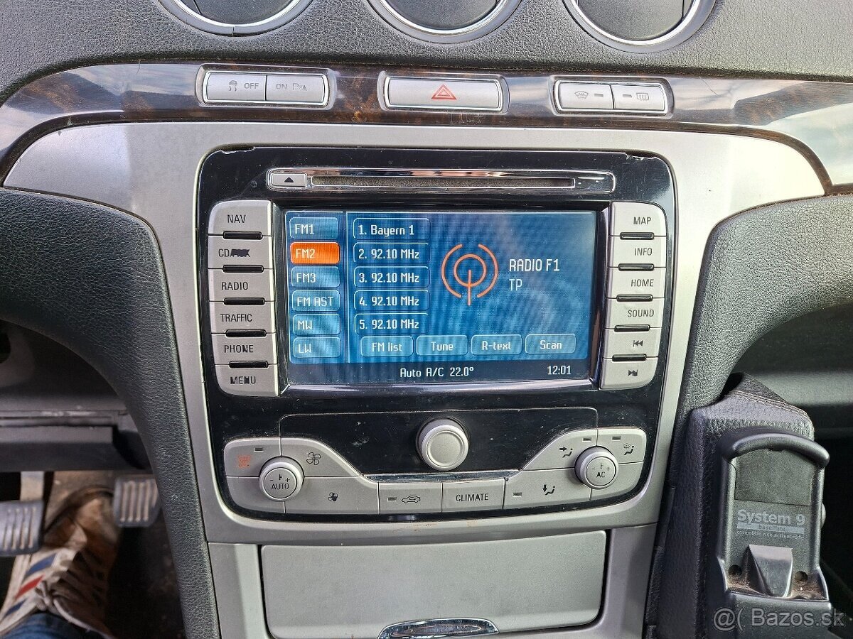 Autorádio Blaupunkt Ford Galaxy S-Max Mondeo - 2