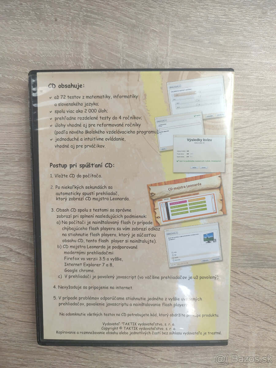 CD Majstra Leonarda – vzdelávací program - 2