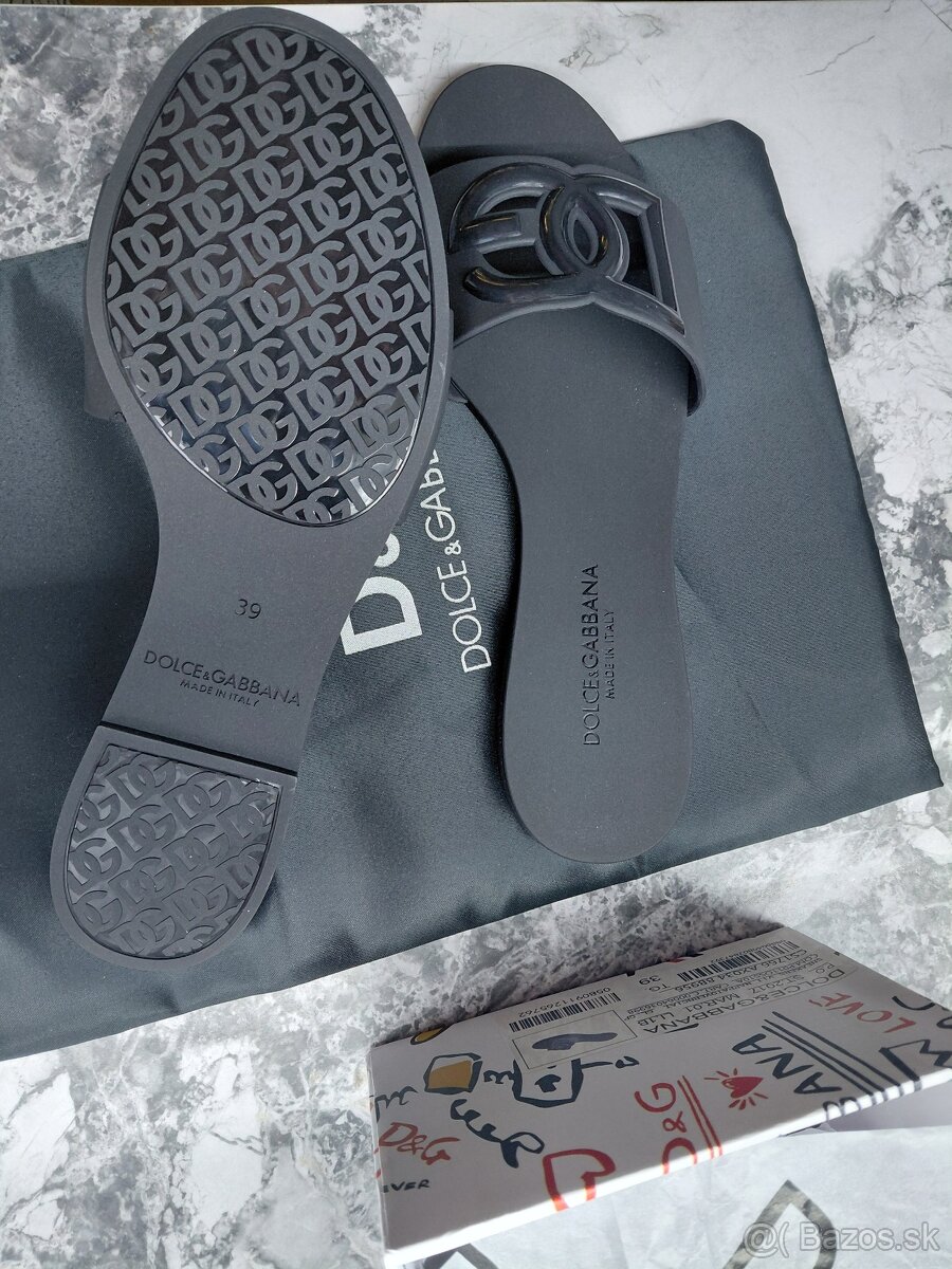 Šľapky Dolce Gabbana 38 - 2