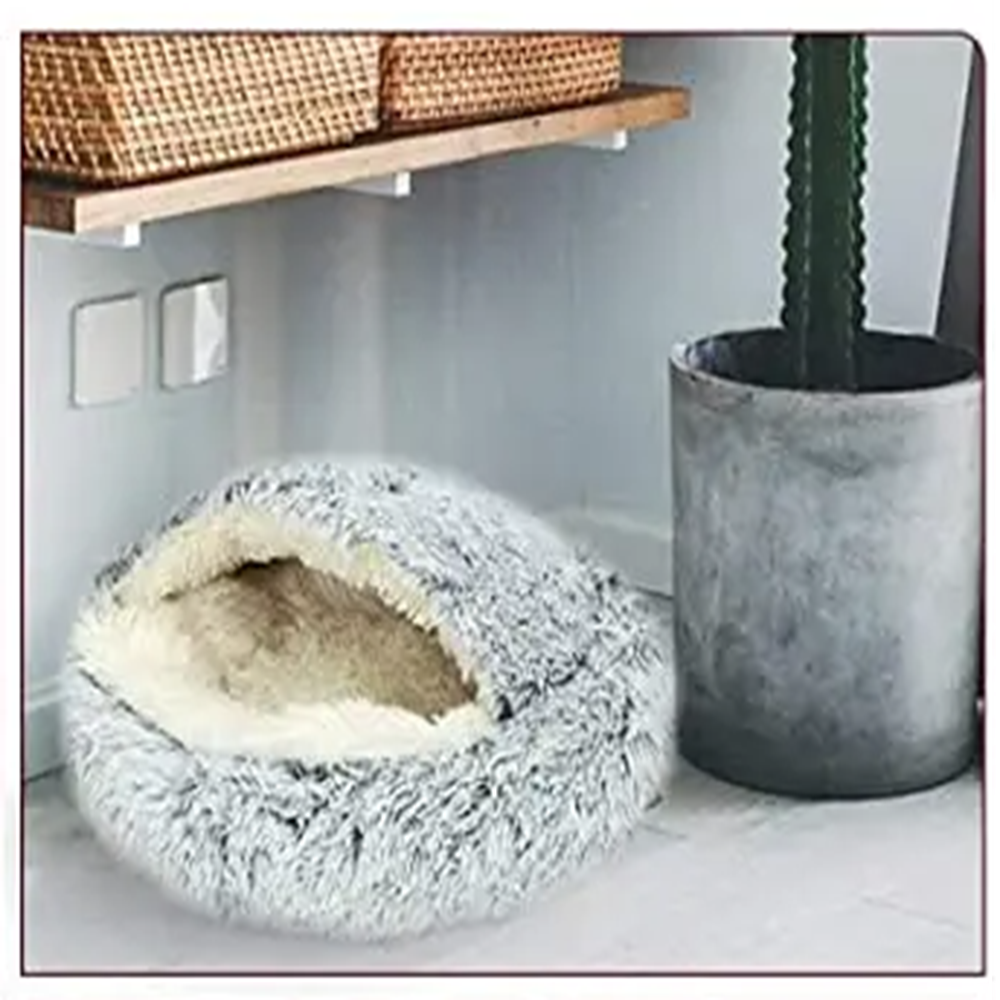 Pelech zimný extra chlpatý polouzavretý, 50x50cm - 2