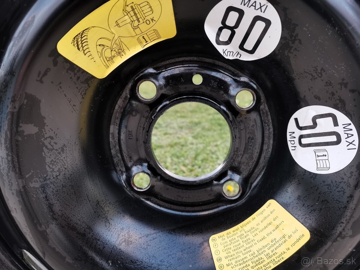 Rezervné koleso Peugeot - 2