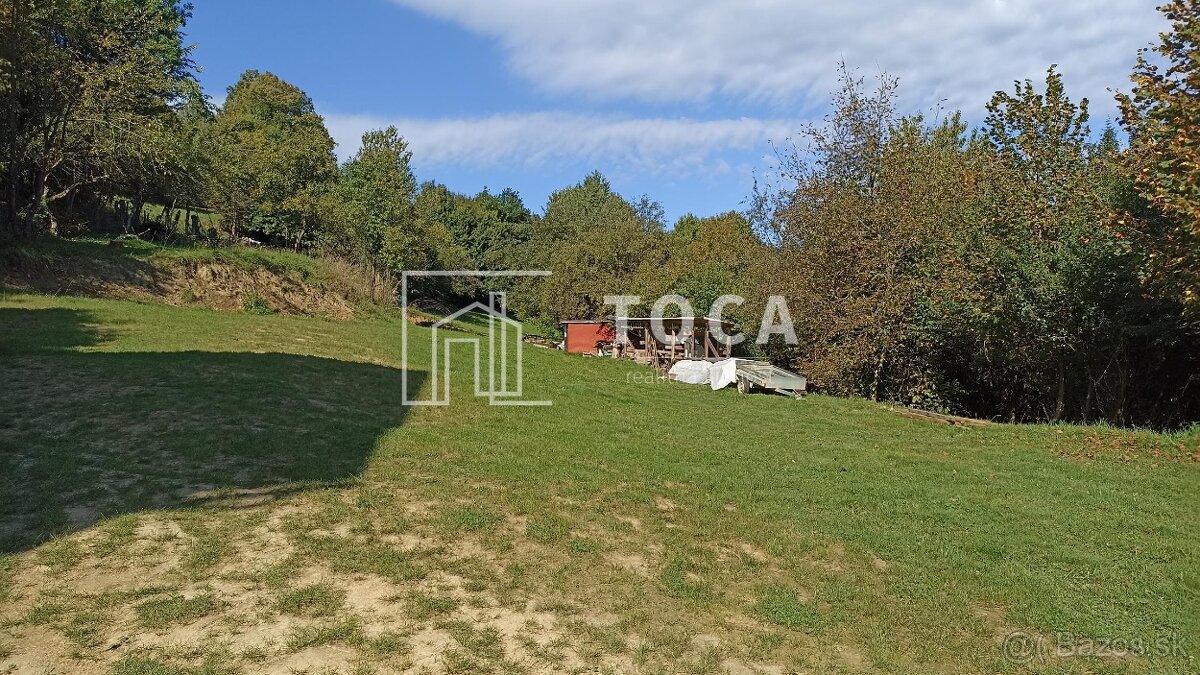 TOCA real – slnečný pozemok v Hlbokom nad Váhom 2873m2 - 2
