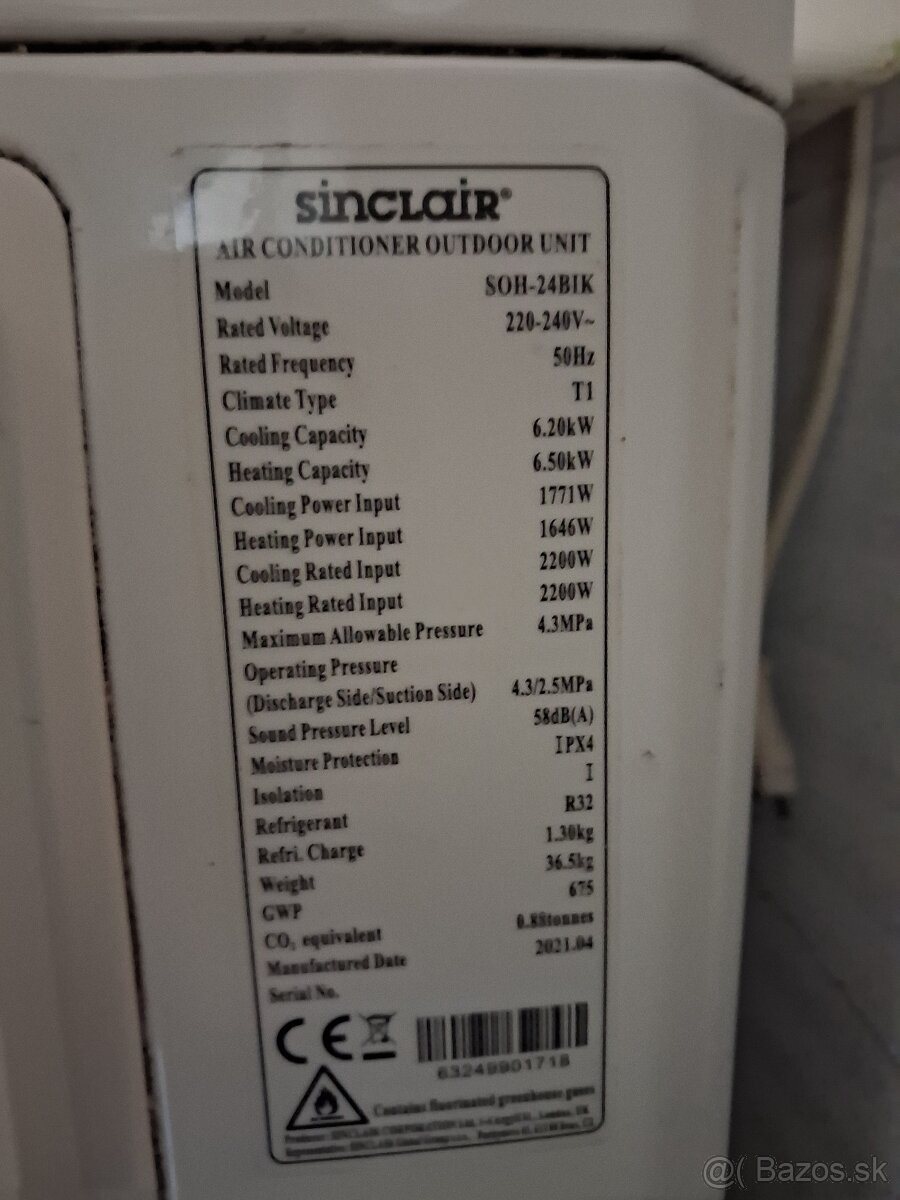 Klimatizacia sinclair - 2