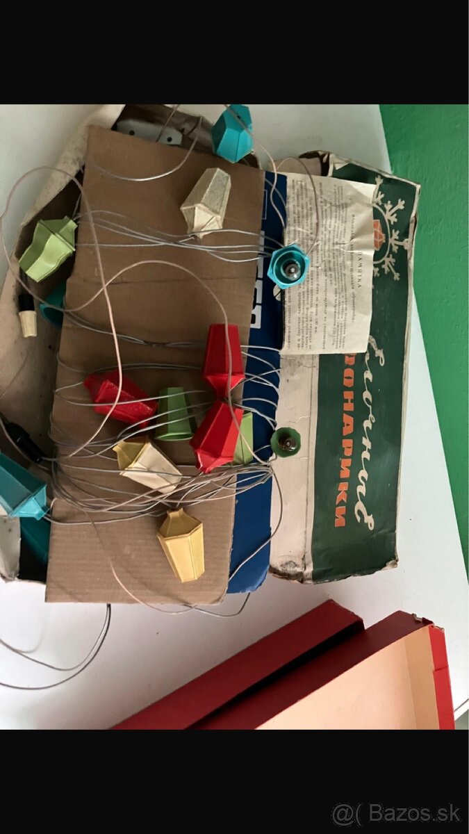 Vianočné svetielka staré - 2