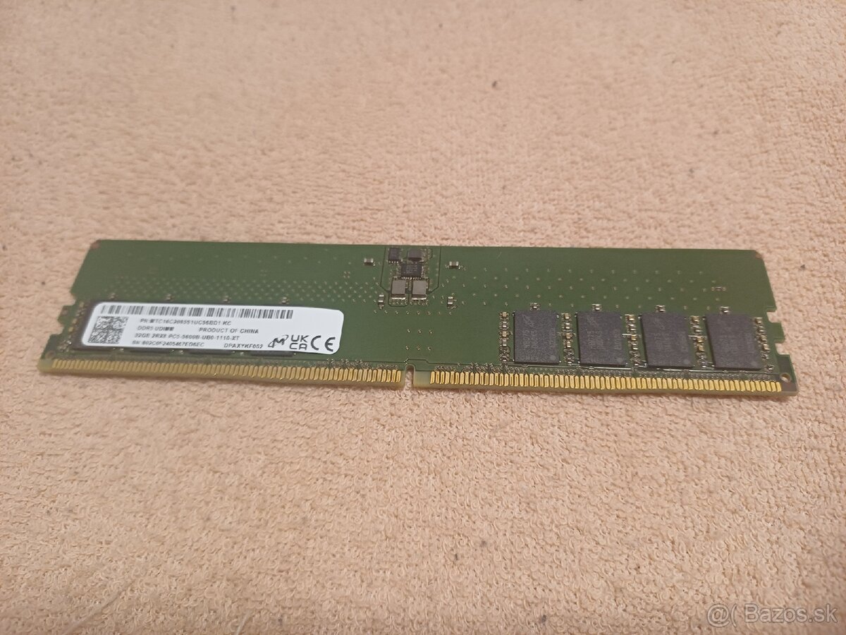 Pamäť RAM DDR5 32 GB 5600 MHz - 2