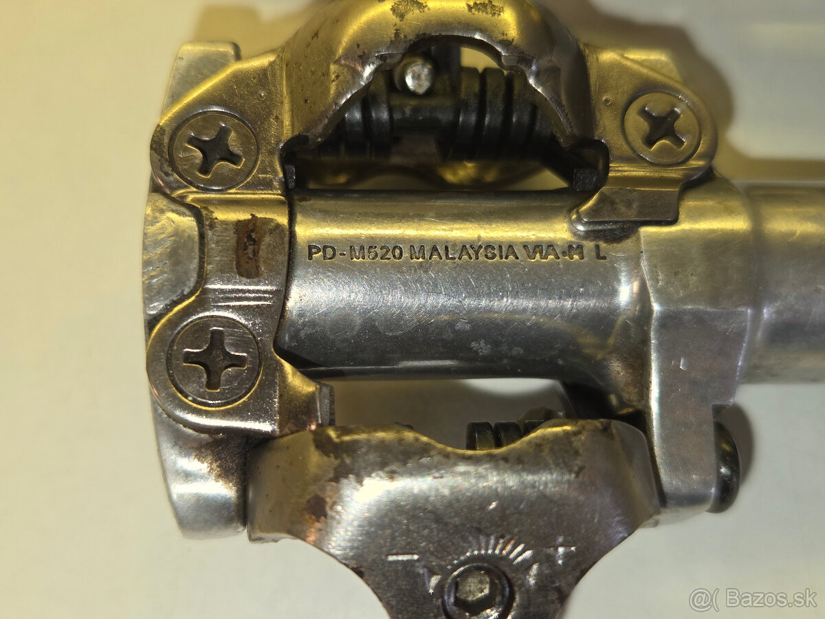 Shimano PD-M520 SPD pedále - 2
