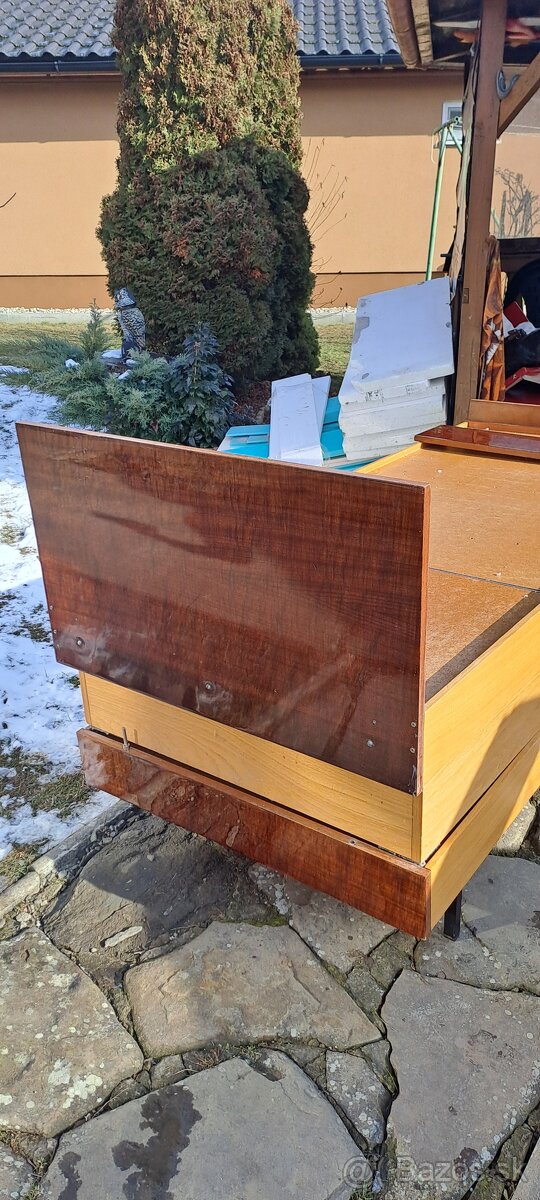 Manzelska postel retro - 2