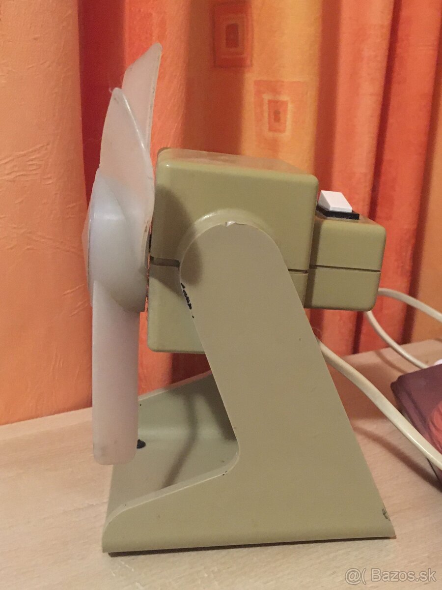retro ventilator, hodiny, budik - 2