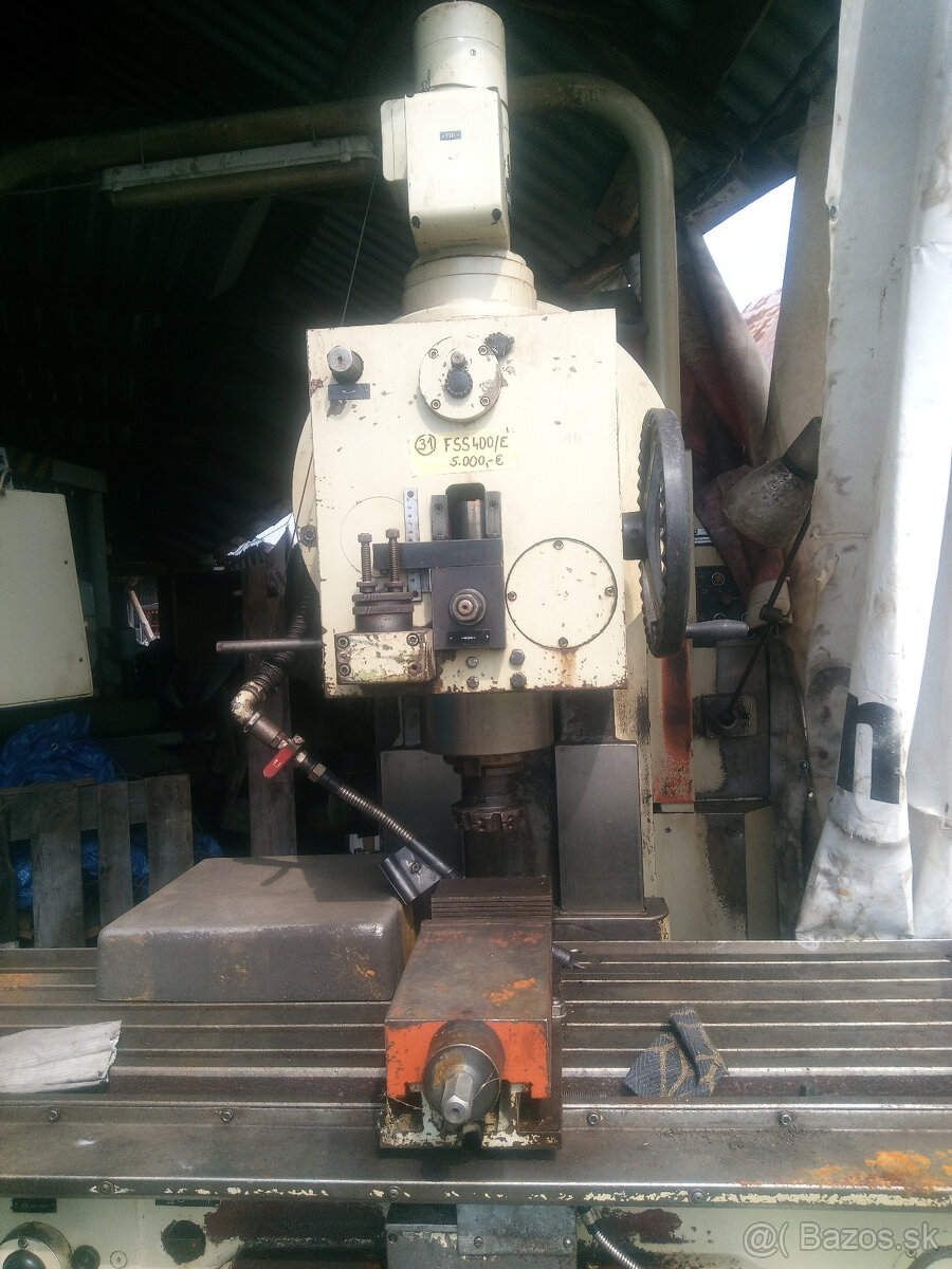 frezka konzolová Heckert, typ FSS 400 E - 2