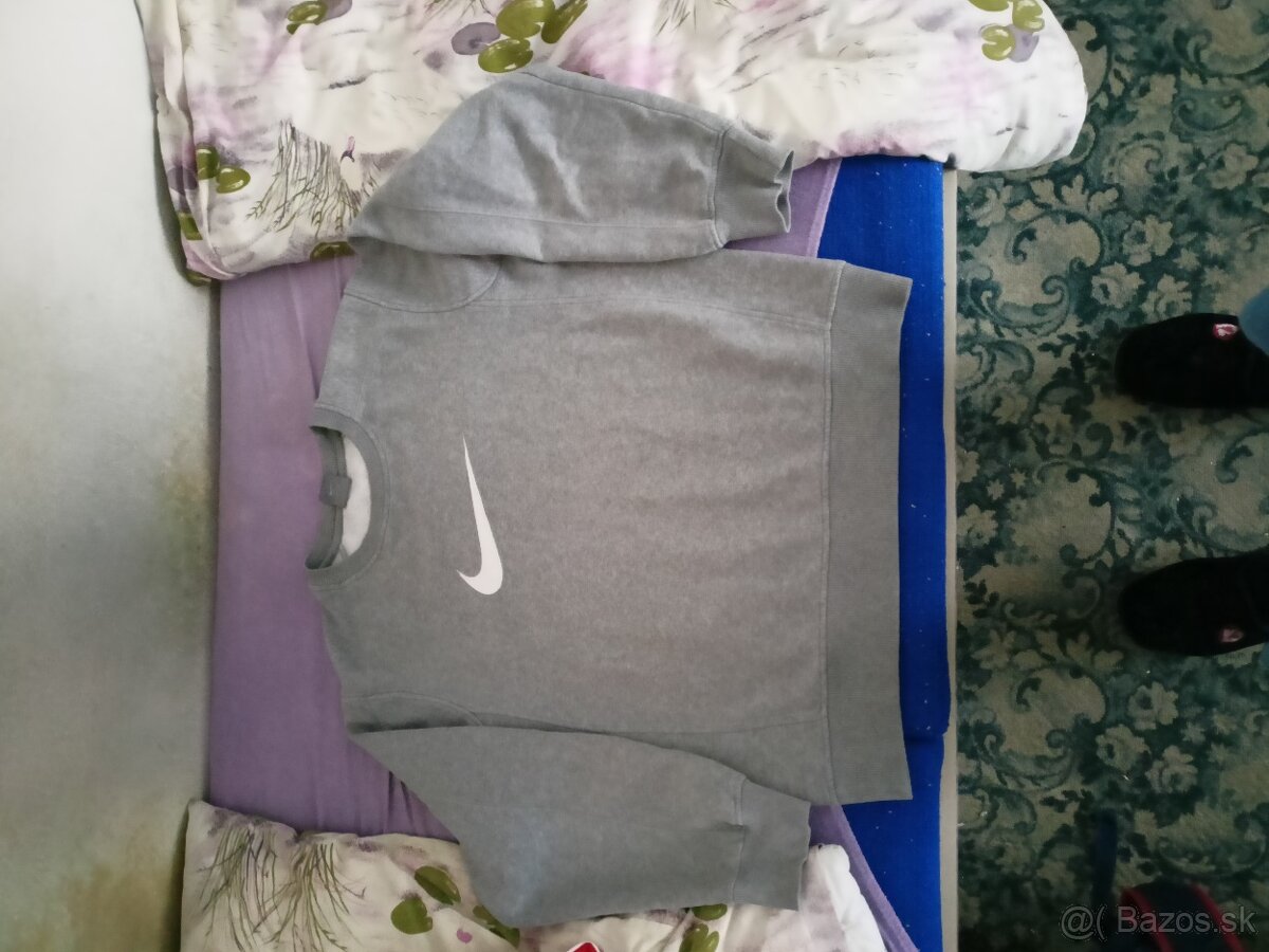 Pánska mikina Nike šedá - 2