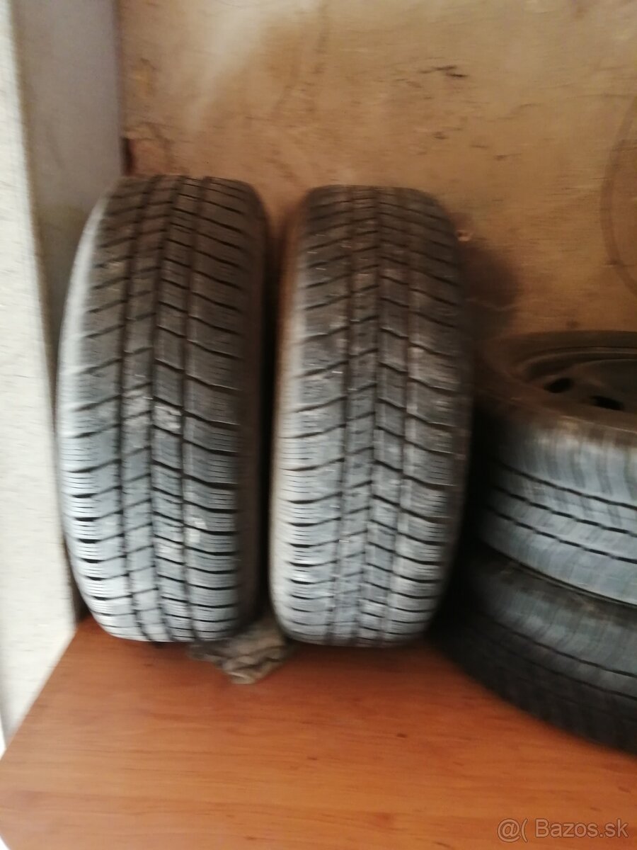 Predám zimné pneumatiky a disky - 2