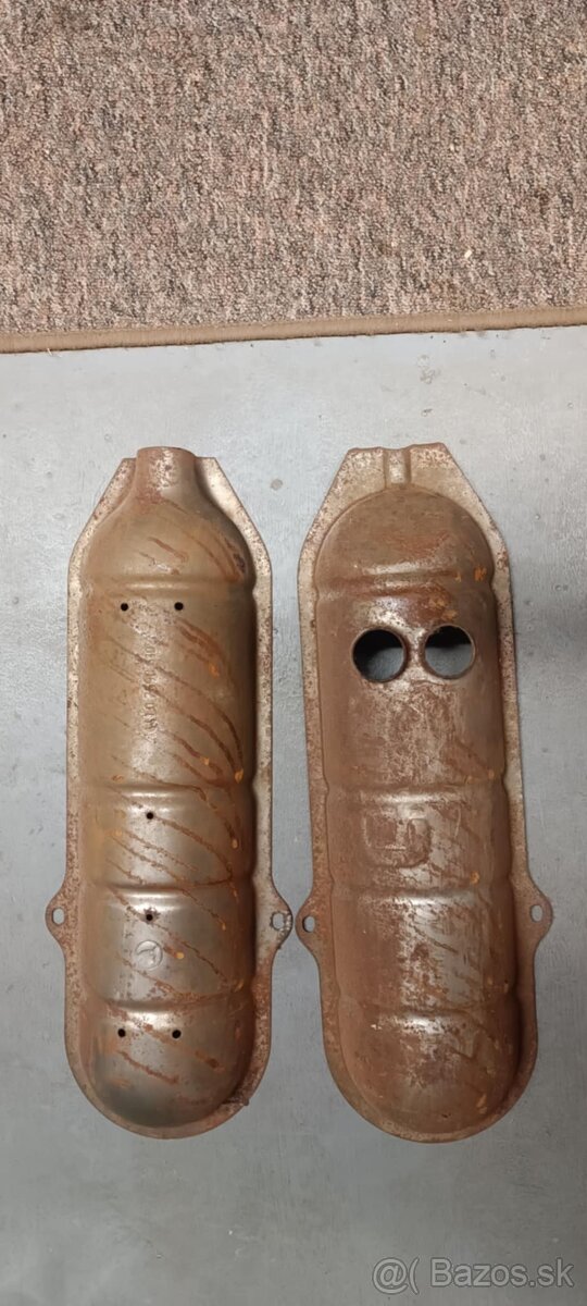 Plechy tlmiča Škoda 120 - 2