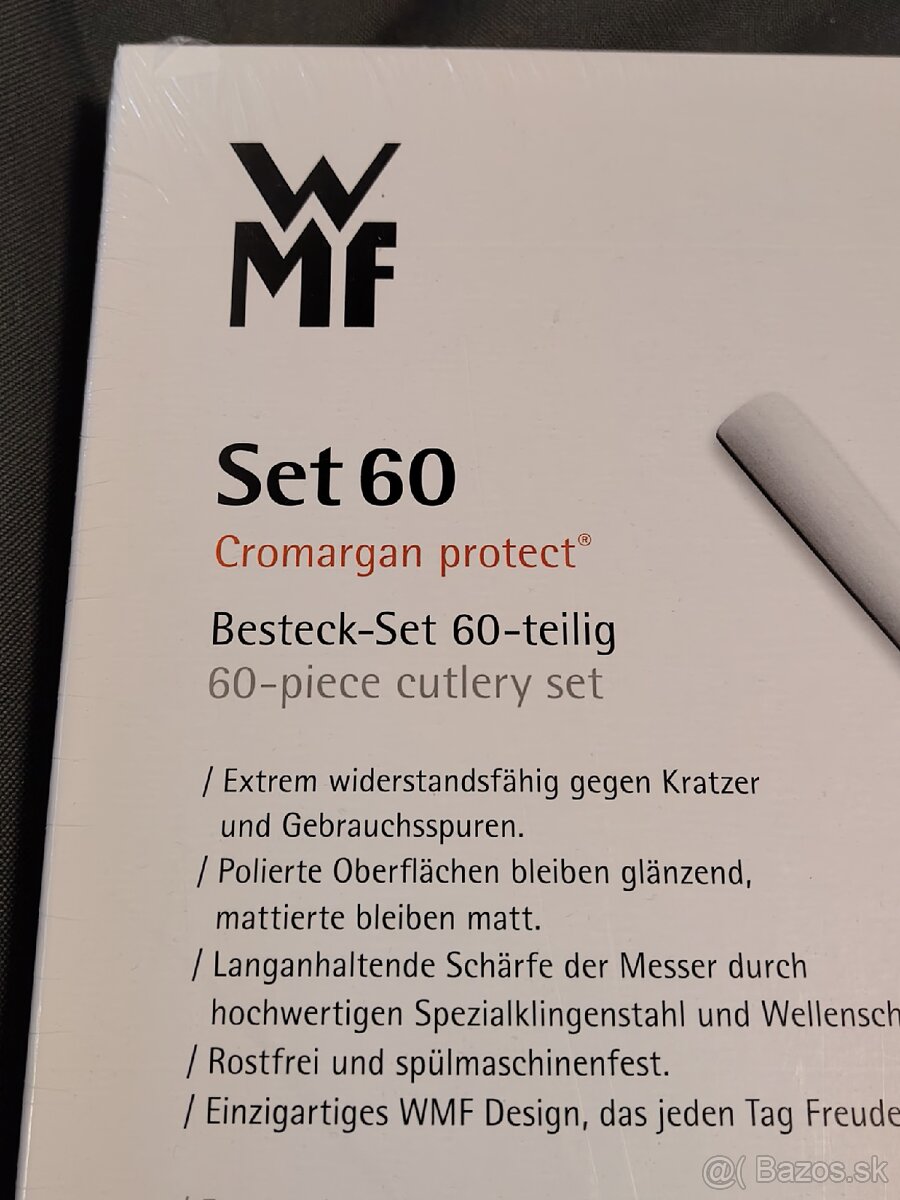 WMF sada príborov 60 dielna - nepoužita - 2