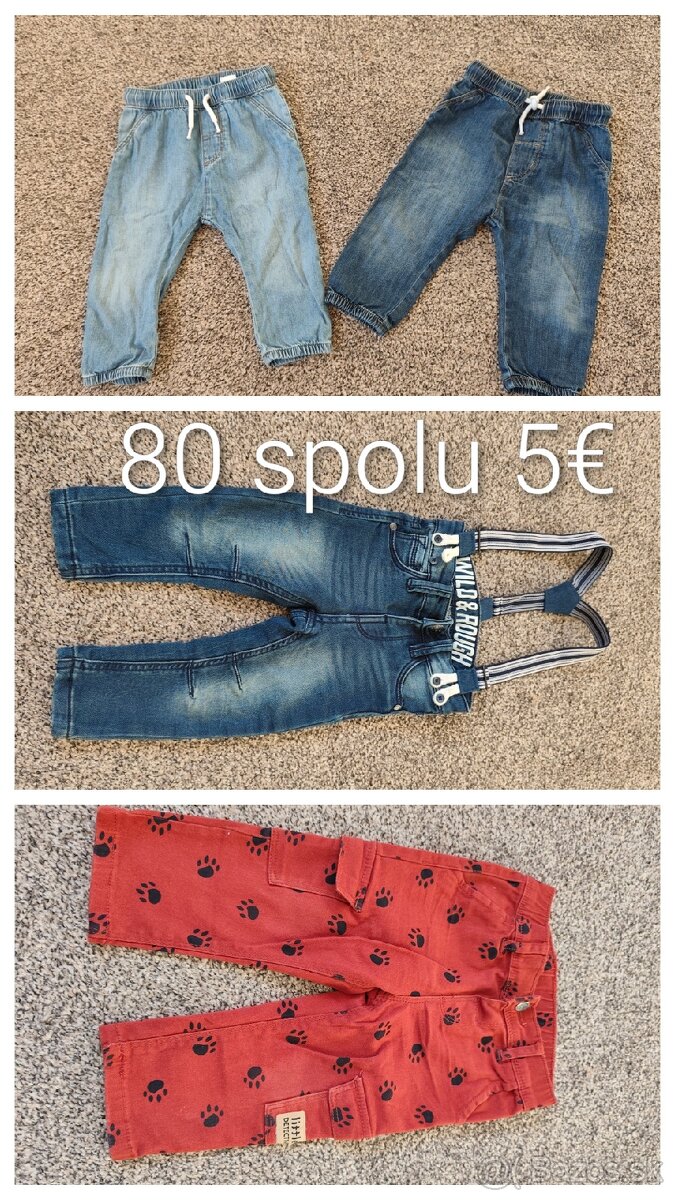 Chlapčenské oblečenie 68-98 - 2