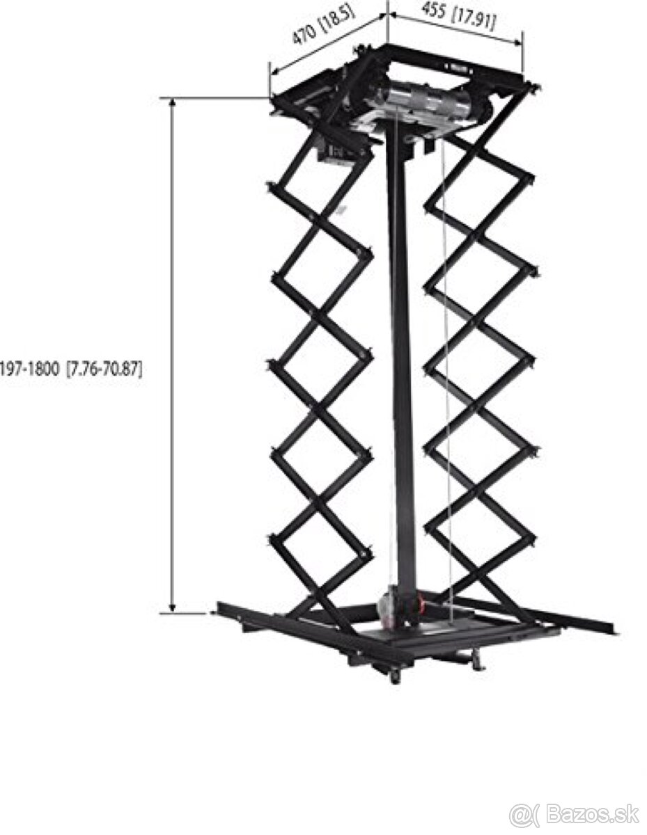 Projektor Mitsubishi HC7000 + zdvihaci system Vogels - 2