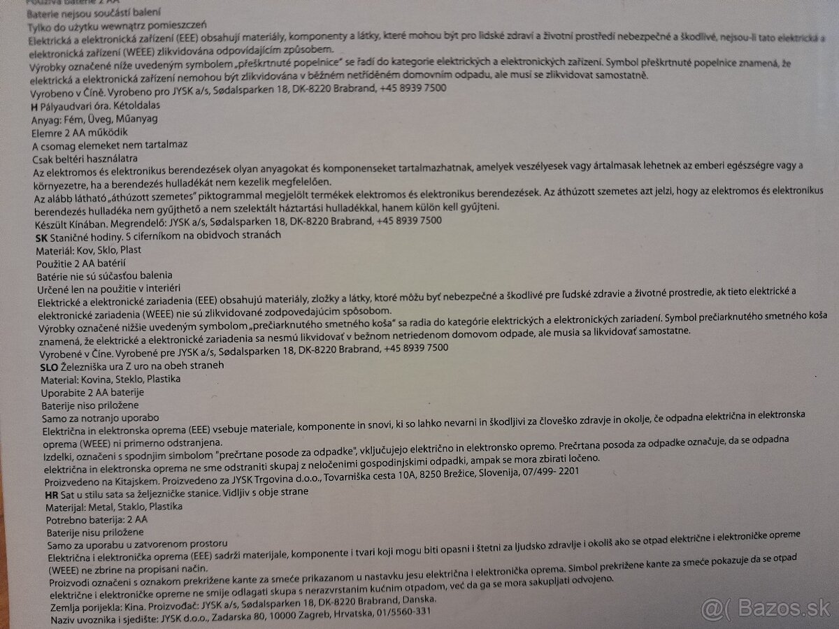 Predám nástenné hodiny - 2