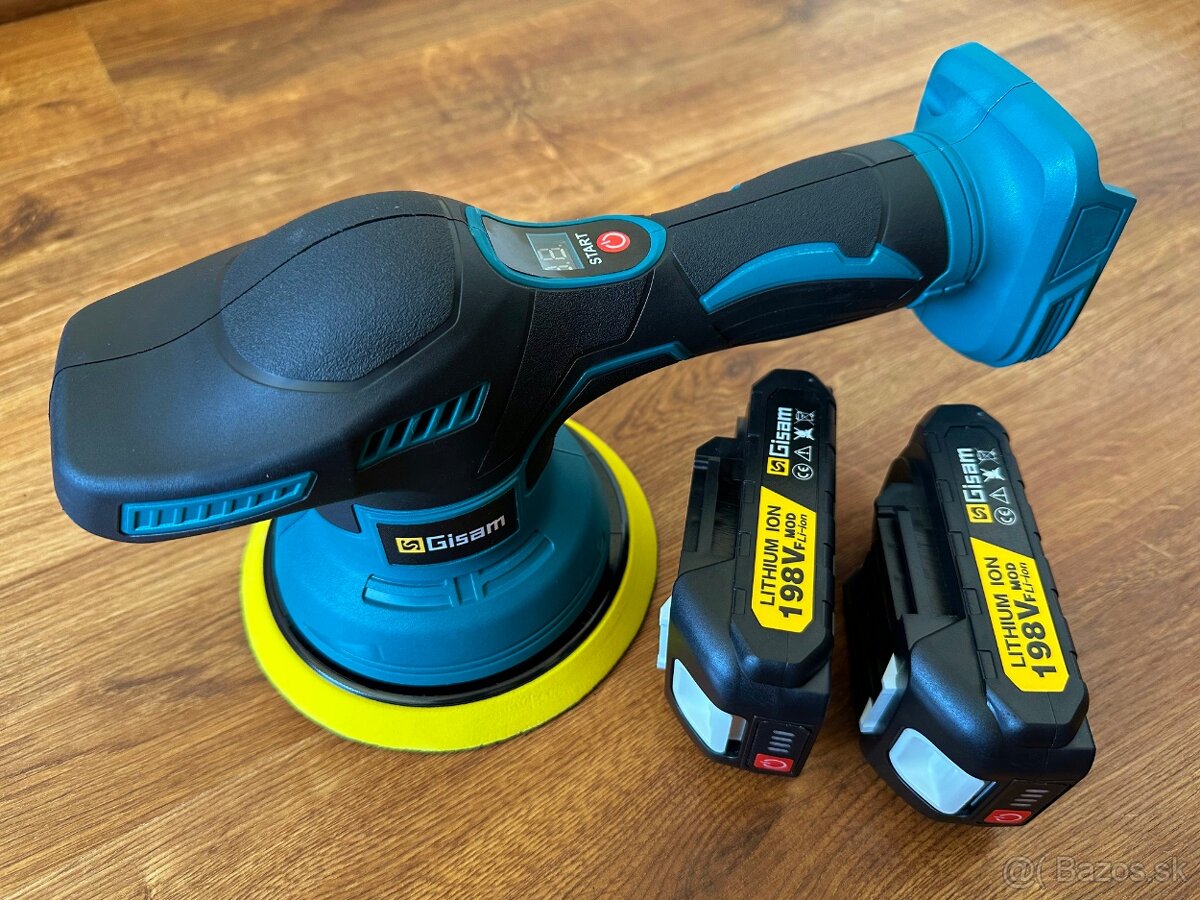 AKU orbitálna / excentrická leštička na auto 8-rýchlostná - 2